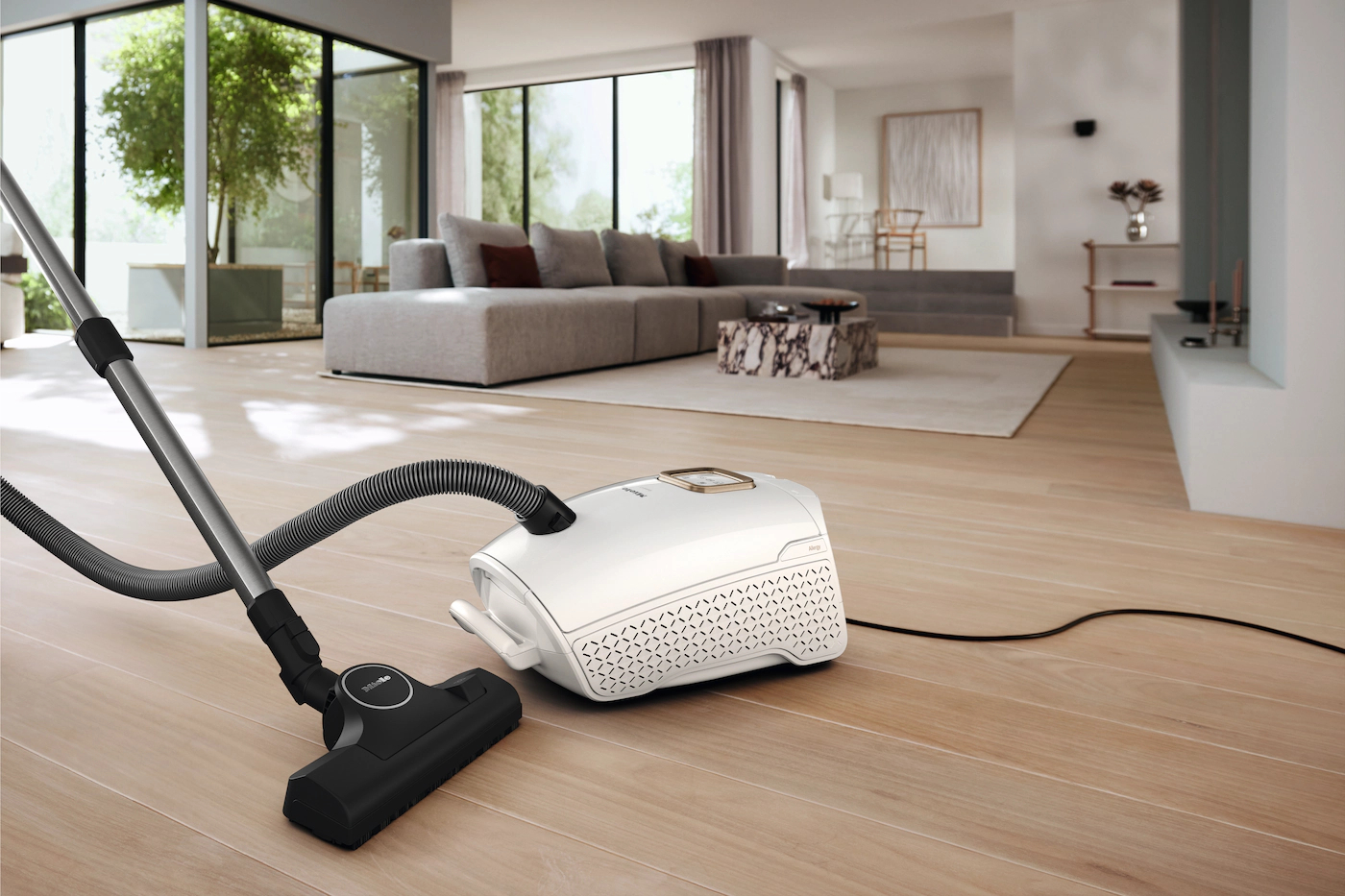 MIELE GUARD stofzuiger met zak - GUARDL1ALLERGYBRILLIANTWHITECE
