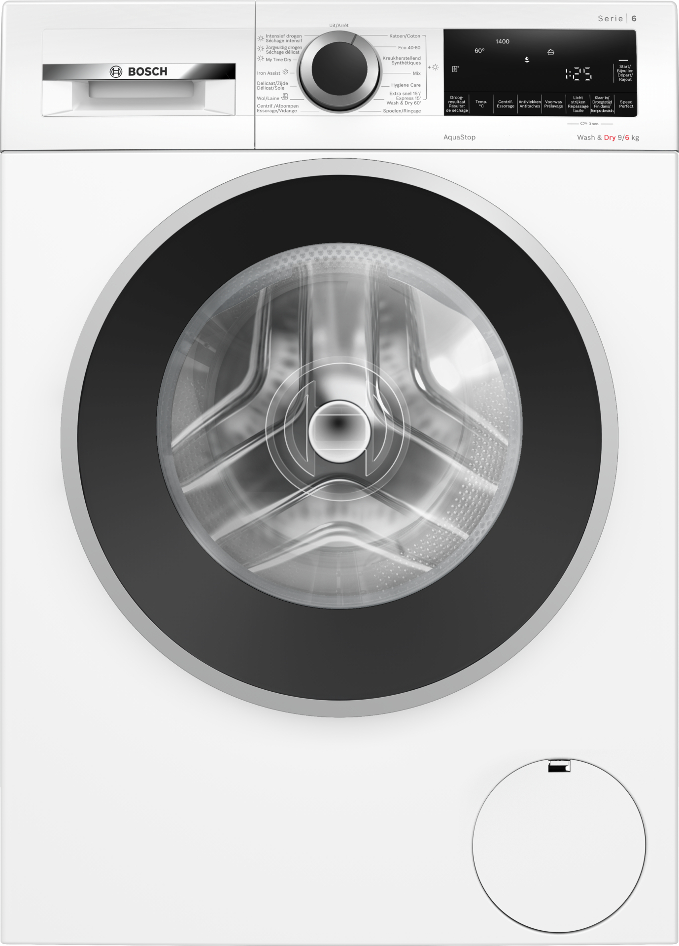 BOSCH Serie 6 was- droogcombinatie - WNG24406FG