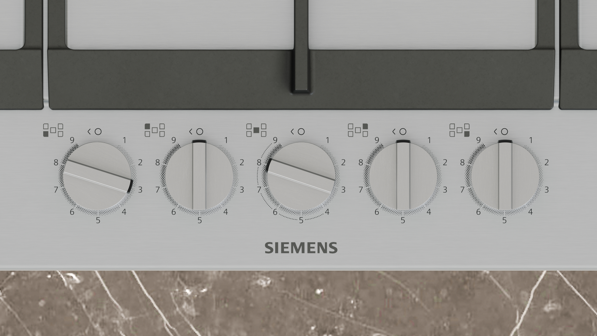 SIEMENS IQ500 gaskookplaat - 90cm - EC9A5RI90