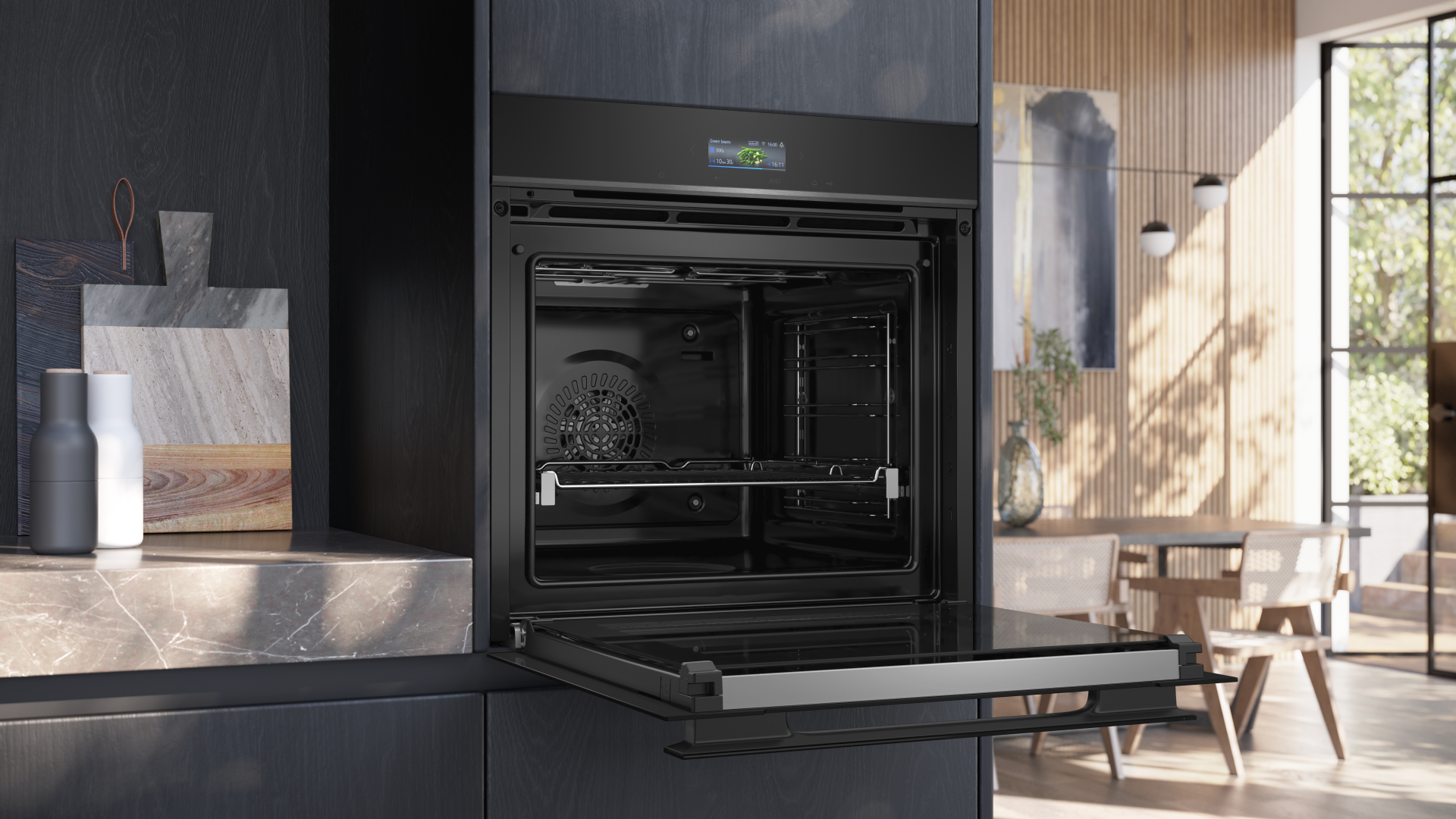 SIEMENS IQ700 multifunctionele oven - 60cm - HB974GLB1
