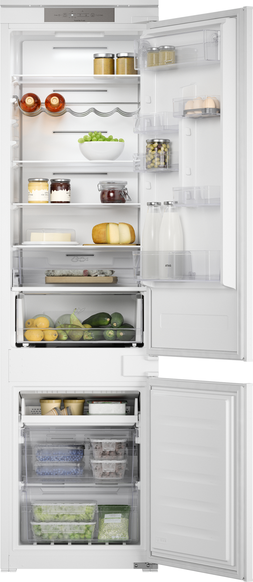 ATAG koel-/vriescombinatie - 194cm - KS37194DN