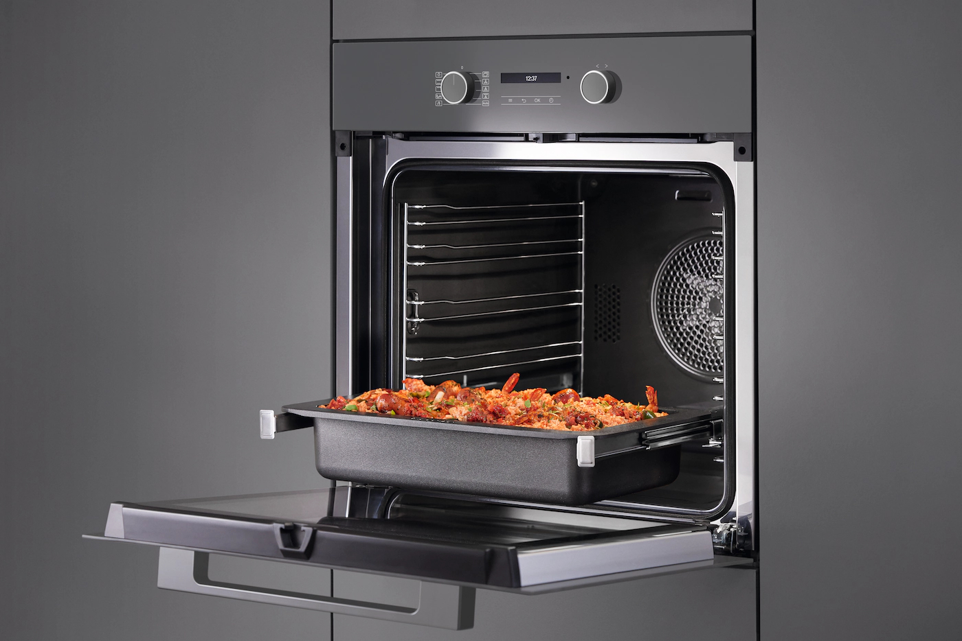 MIELE VITROLINE multifunctionele oven - 60cm - H2861-1BPGRGR