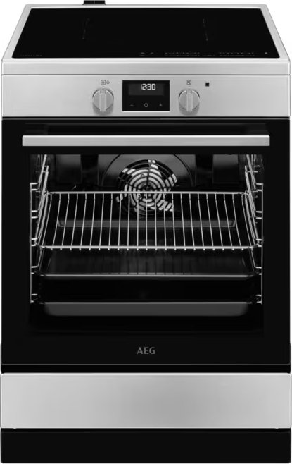 AEG fornuis met inductie kookplaat - 60cm - CIB6646ABM