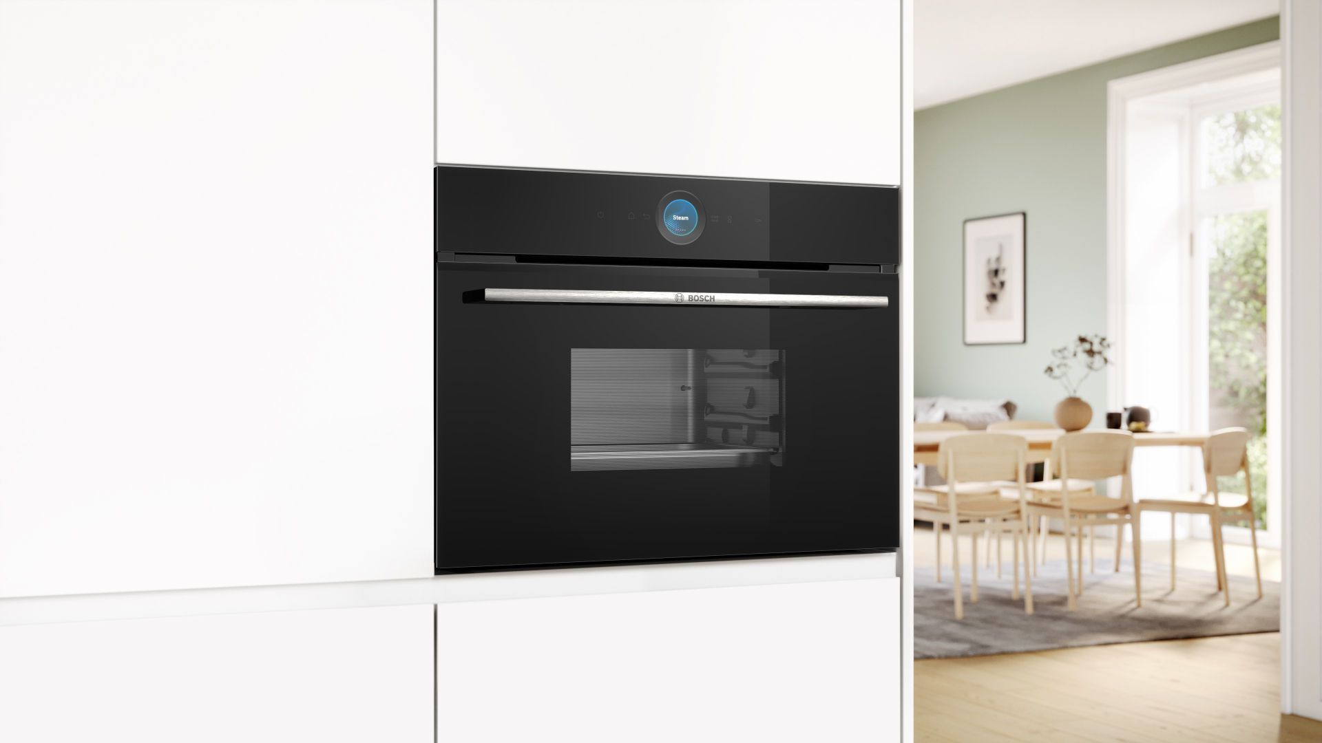 BOSCH SERIE 8 stoomoven - 45cm - CDG714XB1