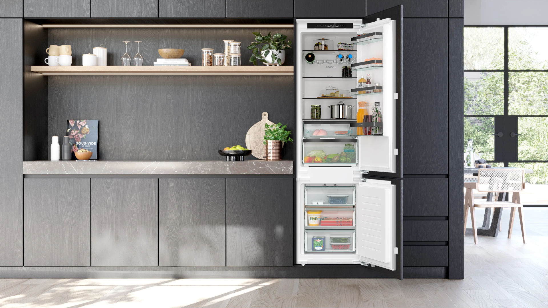 SIEMENS IQ300 koel-/vriescombinatie - 194cm - KI96NSFD0
