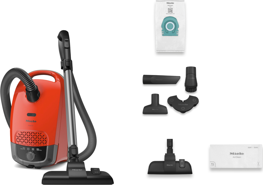 MIELE GUARD stofzuiger met zak - GUARDS1JUNIORTERRAREDCE