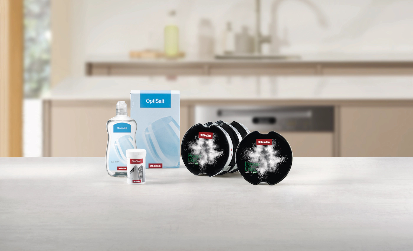 MIELE POWERDISKSET4XPDECOSALTRINSEDISHCLEAN