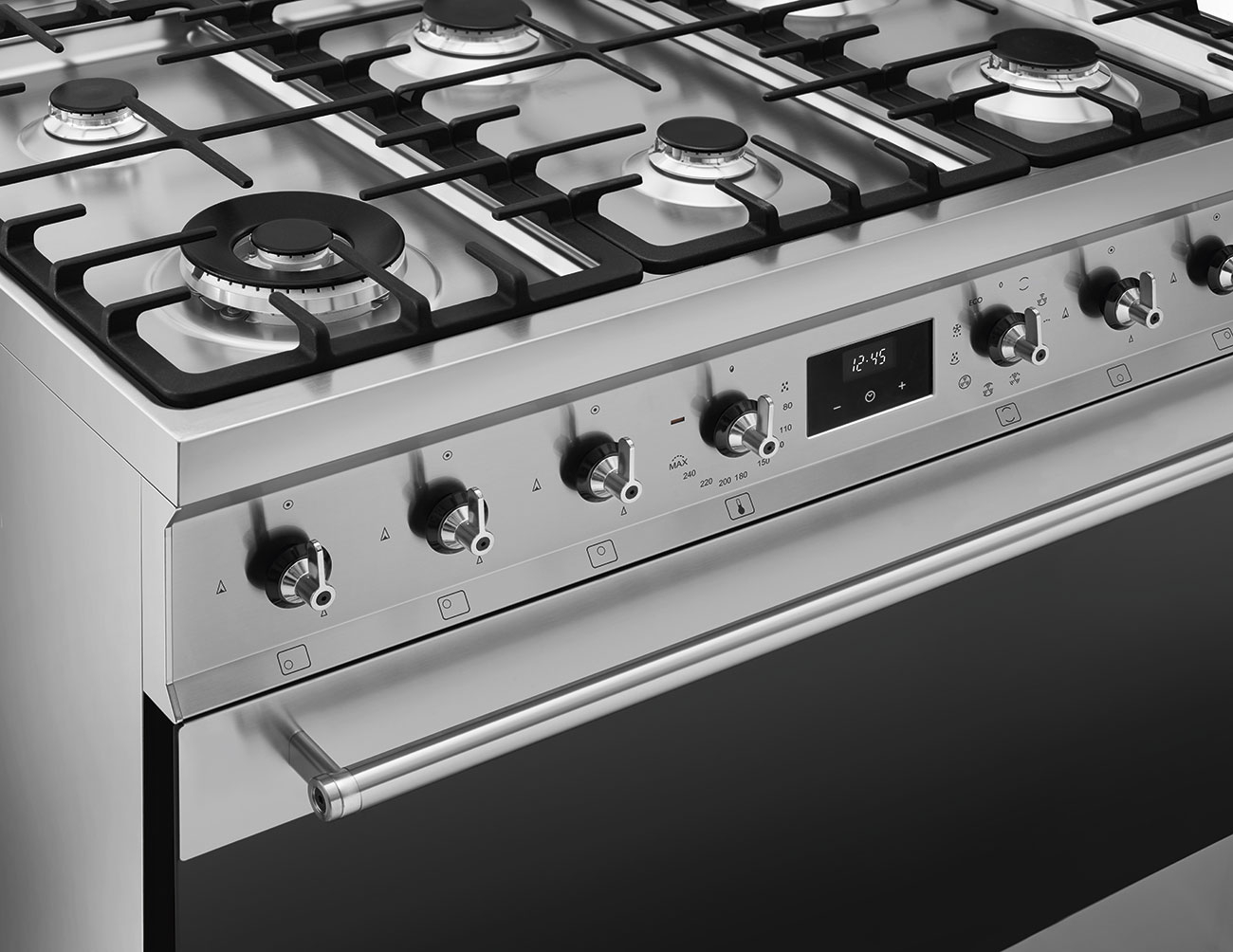 SMEG fornuis met gaskookplaat - 90cm - C9GMX2
