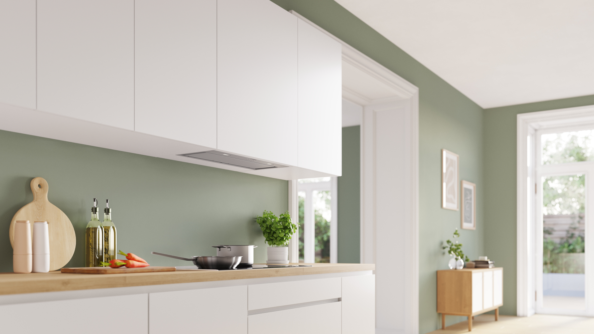 BOSCH Serie 6 inbouw dampkap - 70cm - DLN77AC50