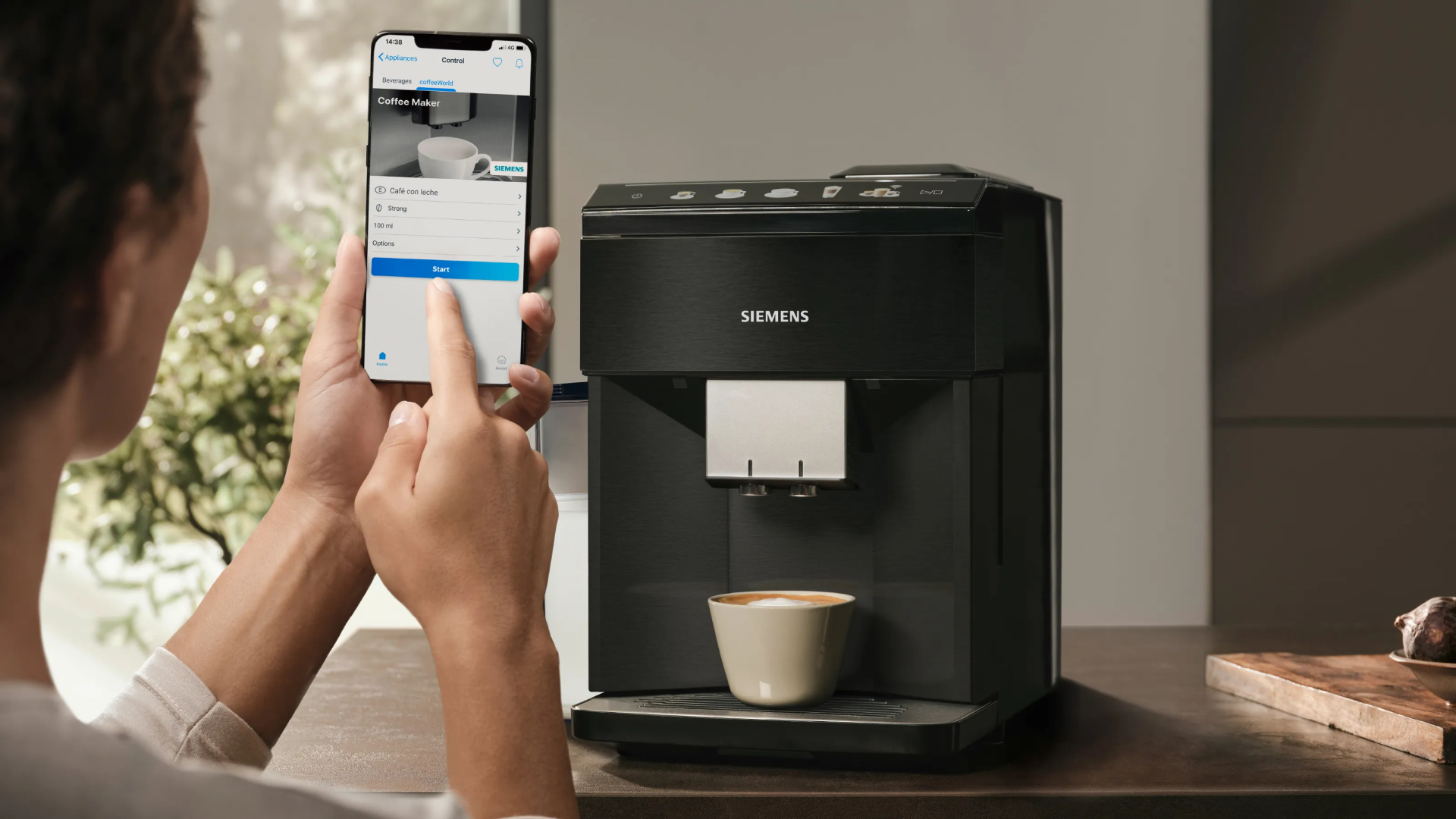 SIEMENS EQ500 espresso machine - TQ518DF3