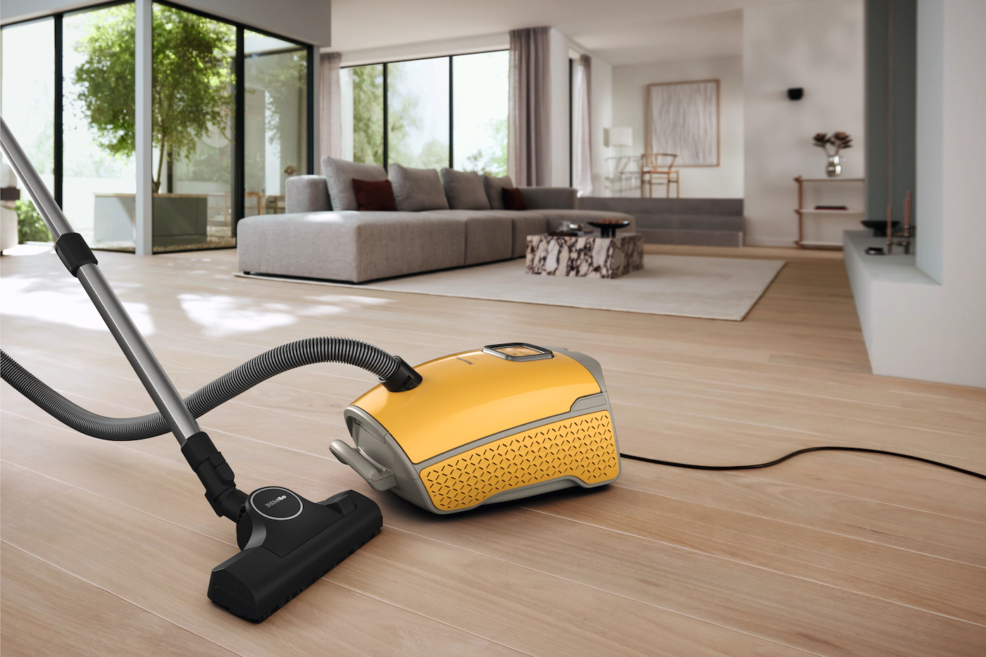 MIELE GUARD stofzuiger met zak - GUARDL1FLEXSUNSETYELLOWCE