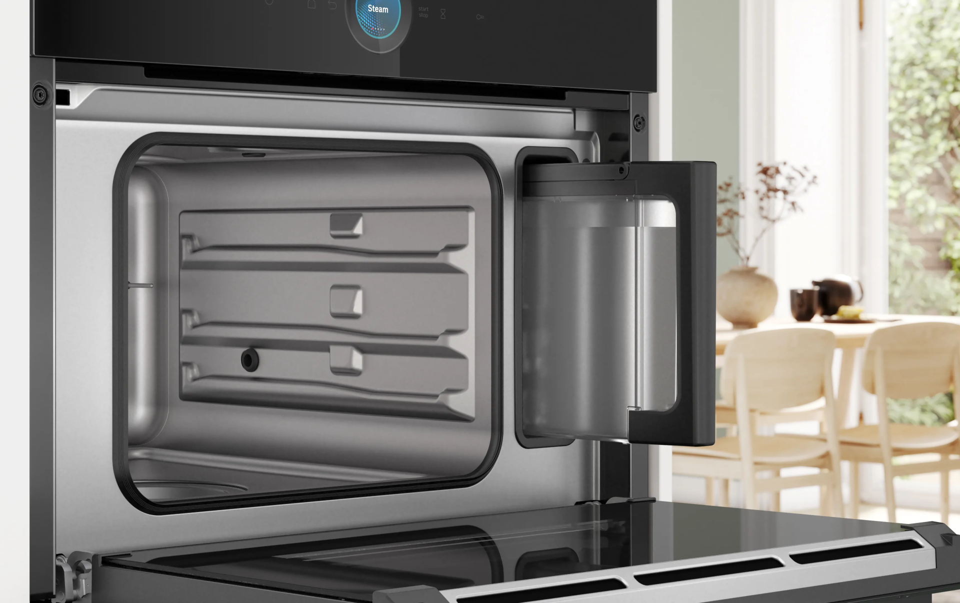 BOSCH SERIE 8 stoomoven - 45cm - CDG914XB1