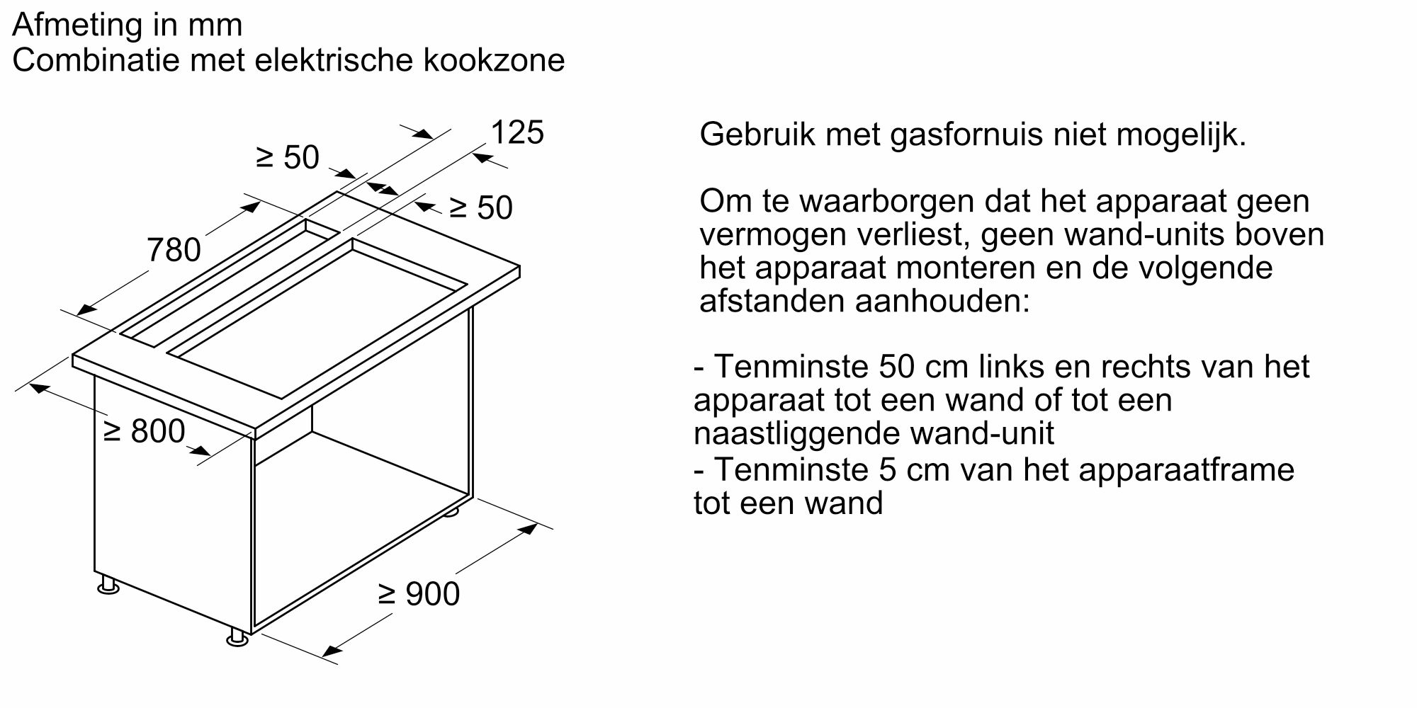 SIEMENS IQ700 werkbladdampkap - 80cm - LD88WMM65