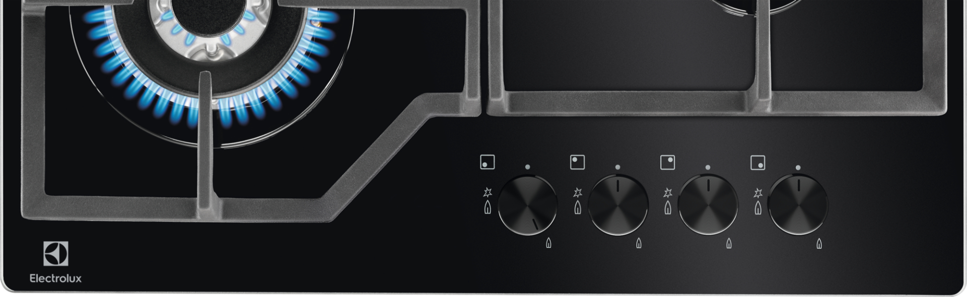 ELECTROLUX 600 gaskookplaat - 60cm - KGG6436K