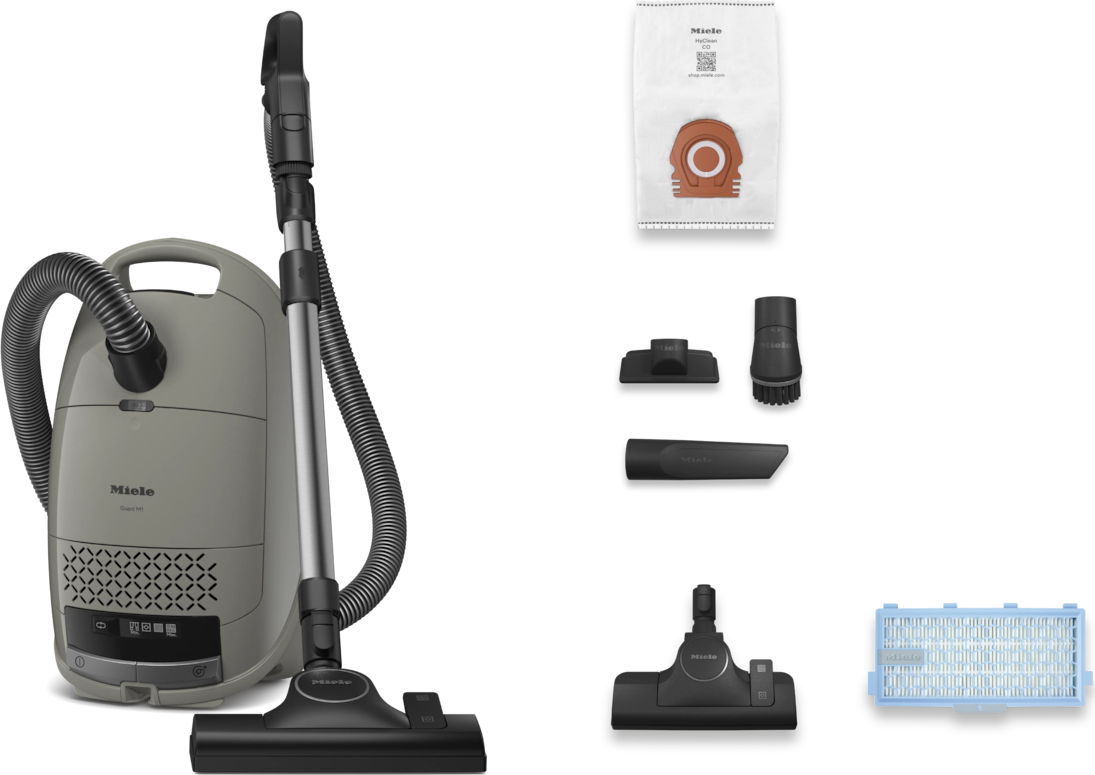 MIELE GUARD stofzuiger met zak - GUARDM1SELECTCASAGREYCE