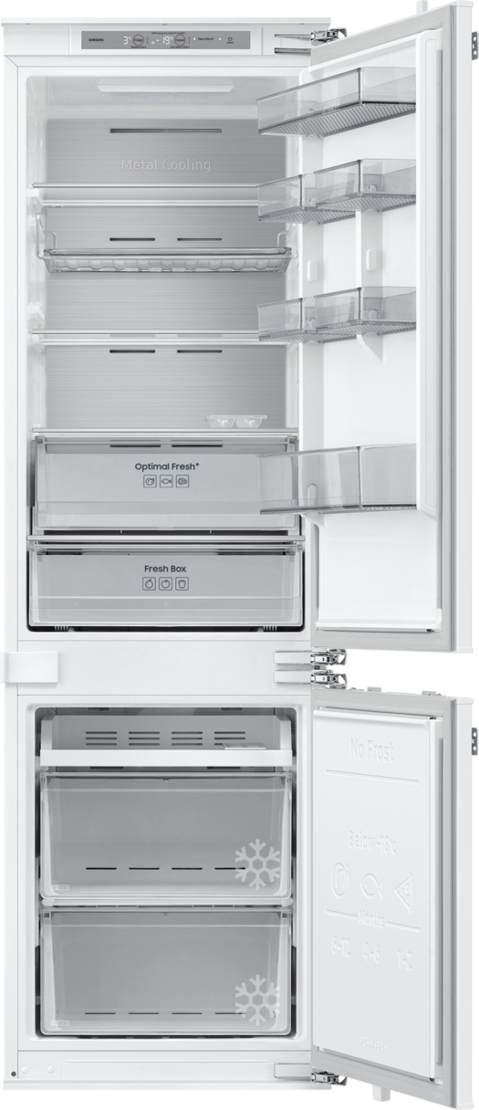 SAMSUNG koel-/vriescombinatie - 178cm - BRB80F26ACF0EF