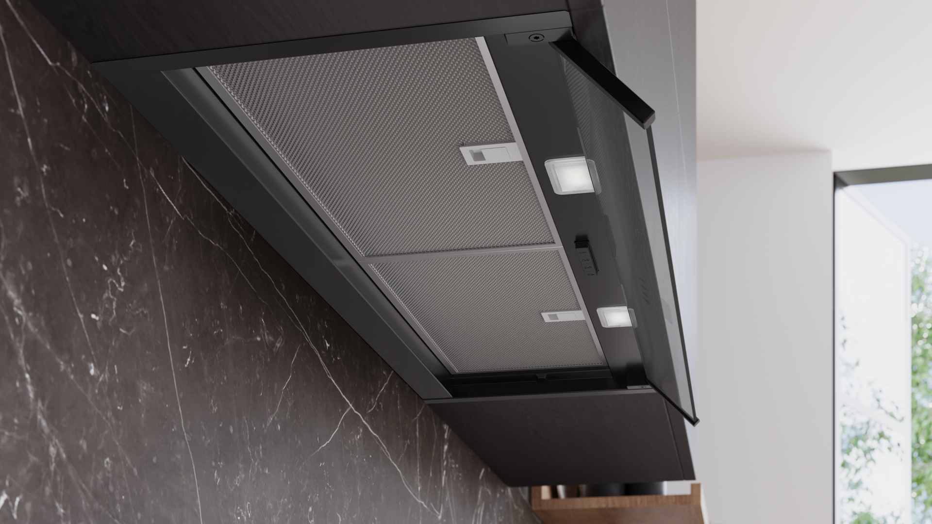 SIEMENS IQ300 geïntegreerde dampkap - 90cm - LJ95BCC60