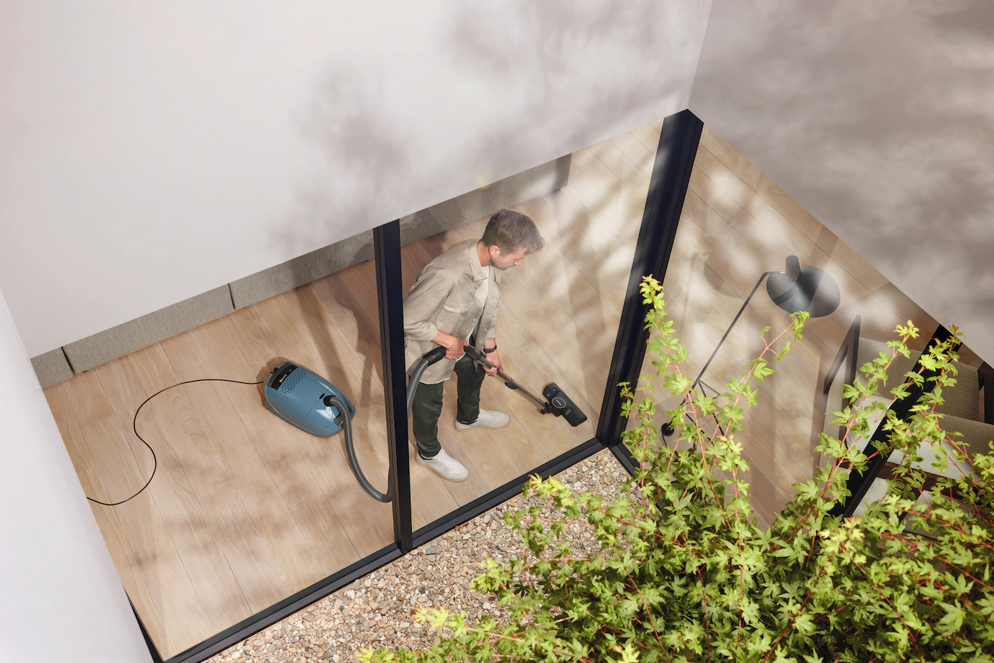 MIELE GUARD stofzuiger met zak - GUARDM1STANDARDFLEXNORDICBLUECE