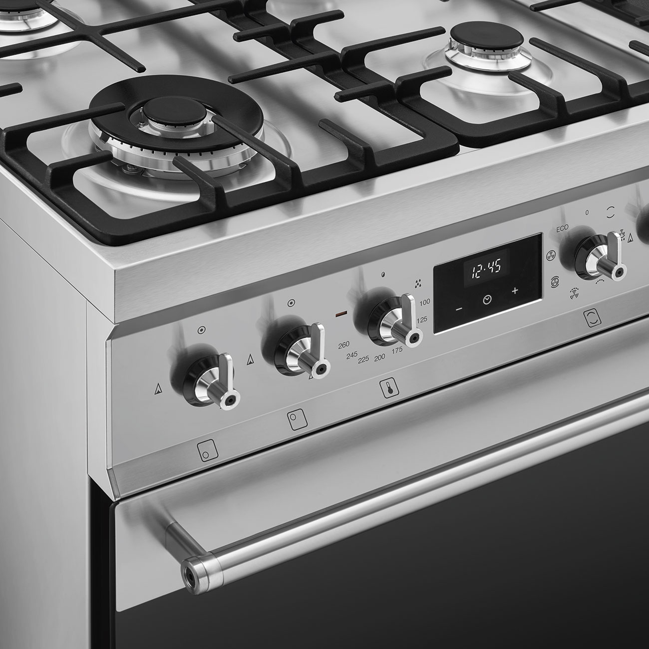 SMEG fornuis met gaskookplaat - 60cm - C6GMX2