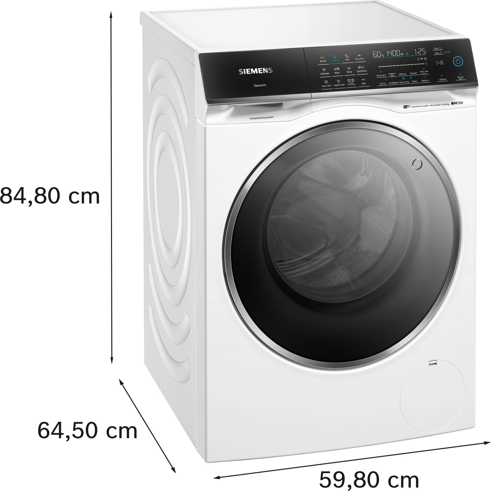 SIEMENS IQ700 was- droogcombinatie - WN54C2A0EU