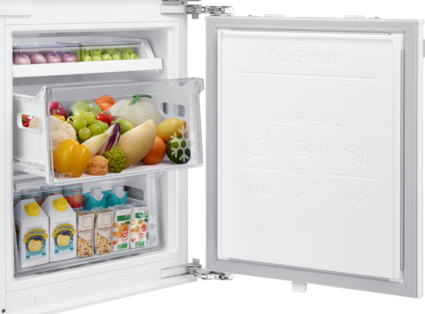 SAMSUNG koel-/vriescombinatie - 178cm - BRB80F26ACF0EF