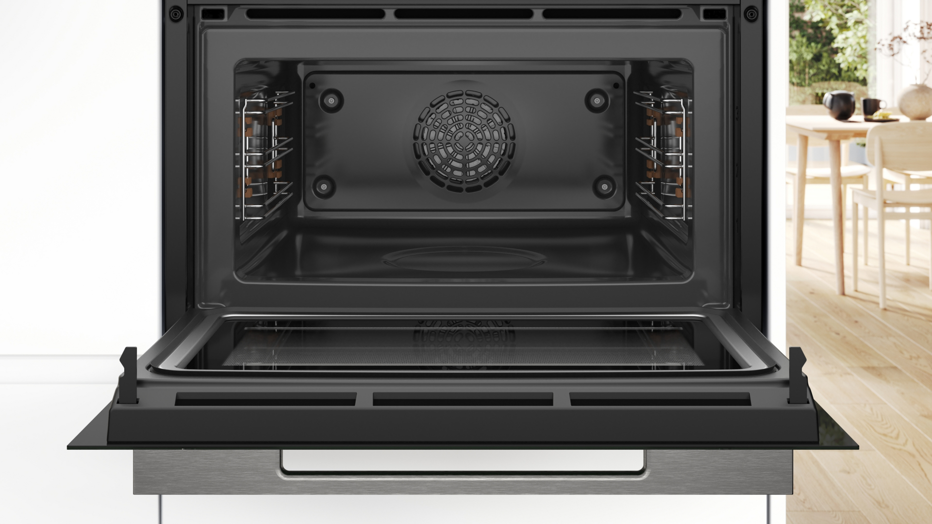 BOSCH SERIE 8 multifunctionele oven met microgolfoven - 45cm - CMG7241B1