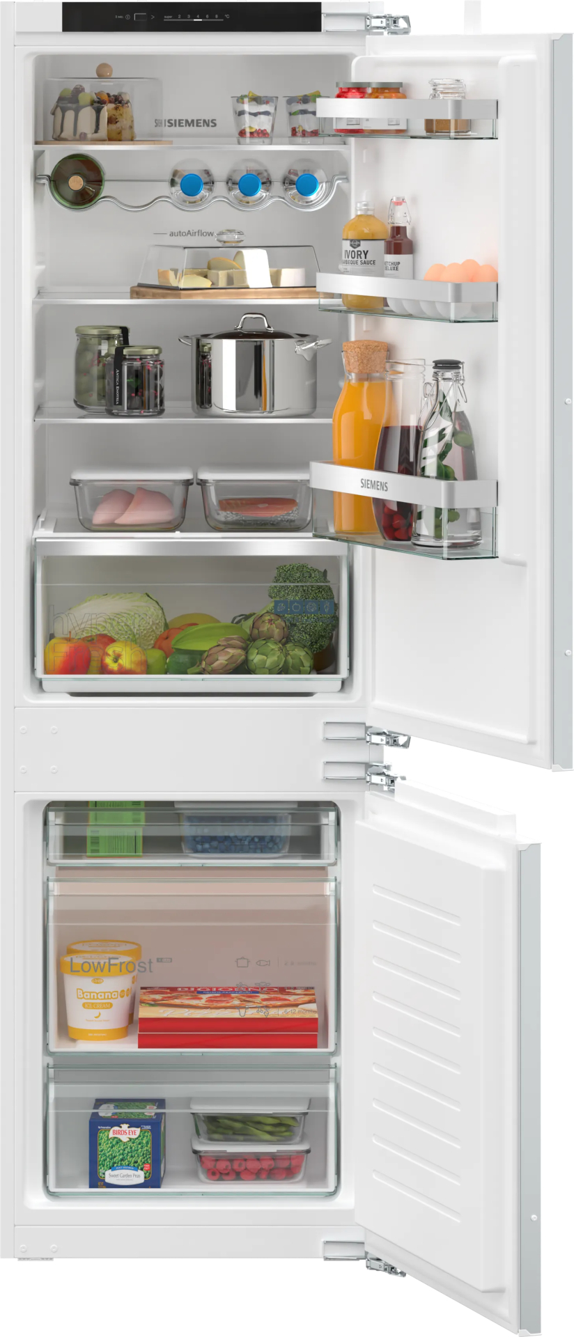 SIEMENS IQ300 koel-/vriescombinatie - 178cm - KI86VVFE0
