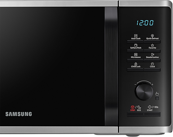 SAMSUNG vrijstaande microgolfoven - 28cm - MS23B3515AS