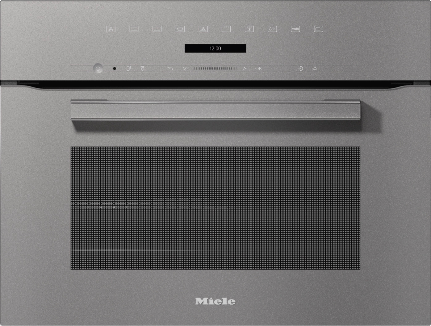 MIELE VITROLINE multifunctionele oven met stoomtoevoeging - 45cm - H7244BGRGR