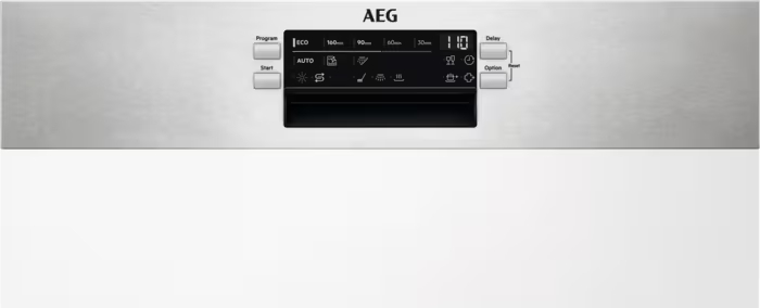 AEG 3000 vaatwasser met bedieningspaneel - FEB52630ZM