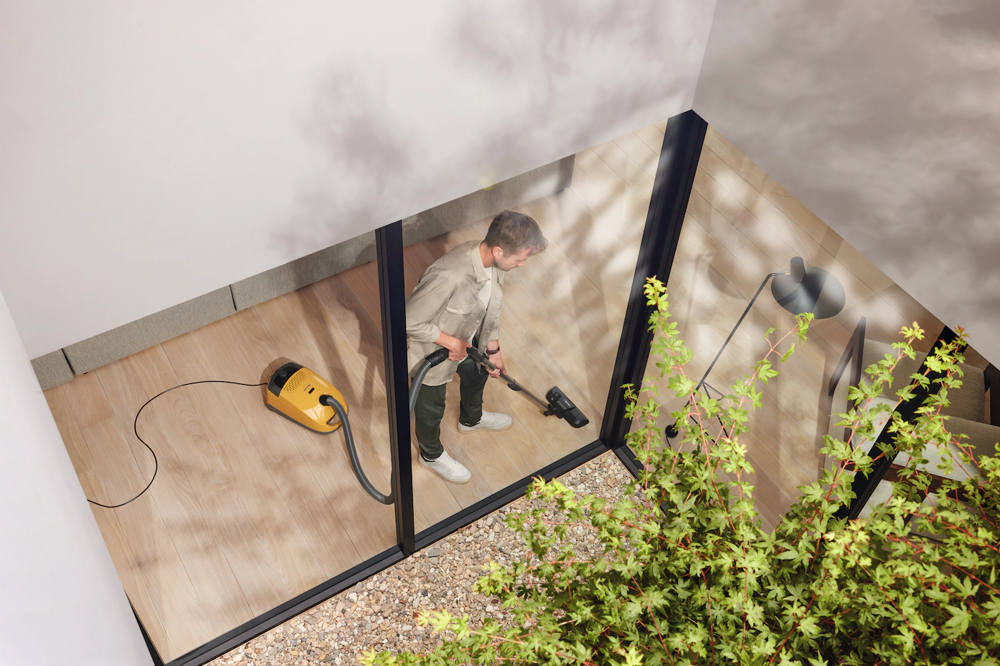 MIELE GUARD stofzuiger met zak - GUARDS1SUNSETYELLOWCE