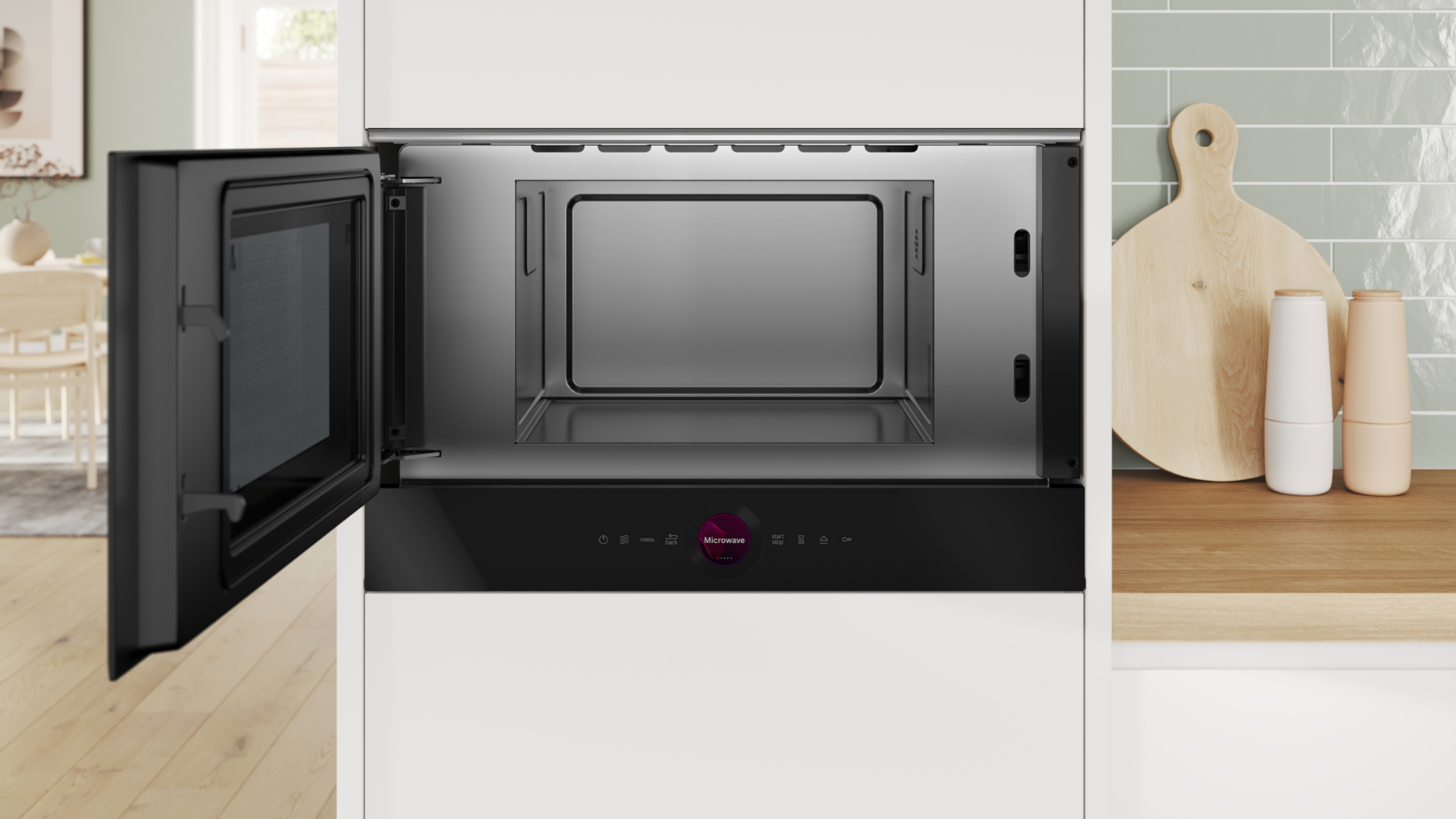 BOSCH SERIE 8 microgolfoven - 38cm - BFL9221B1