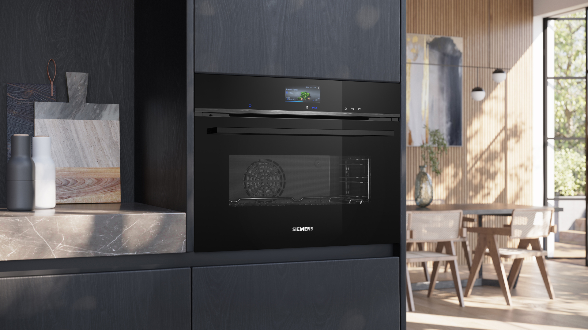 SIEMENS IQ700 multifunctionele oven met stoom - 45cm - CS736G1B2