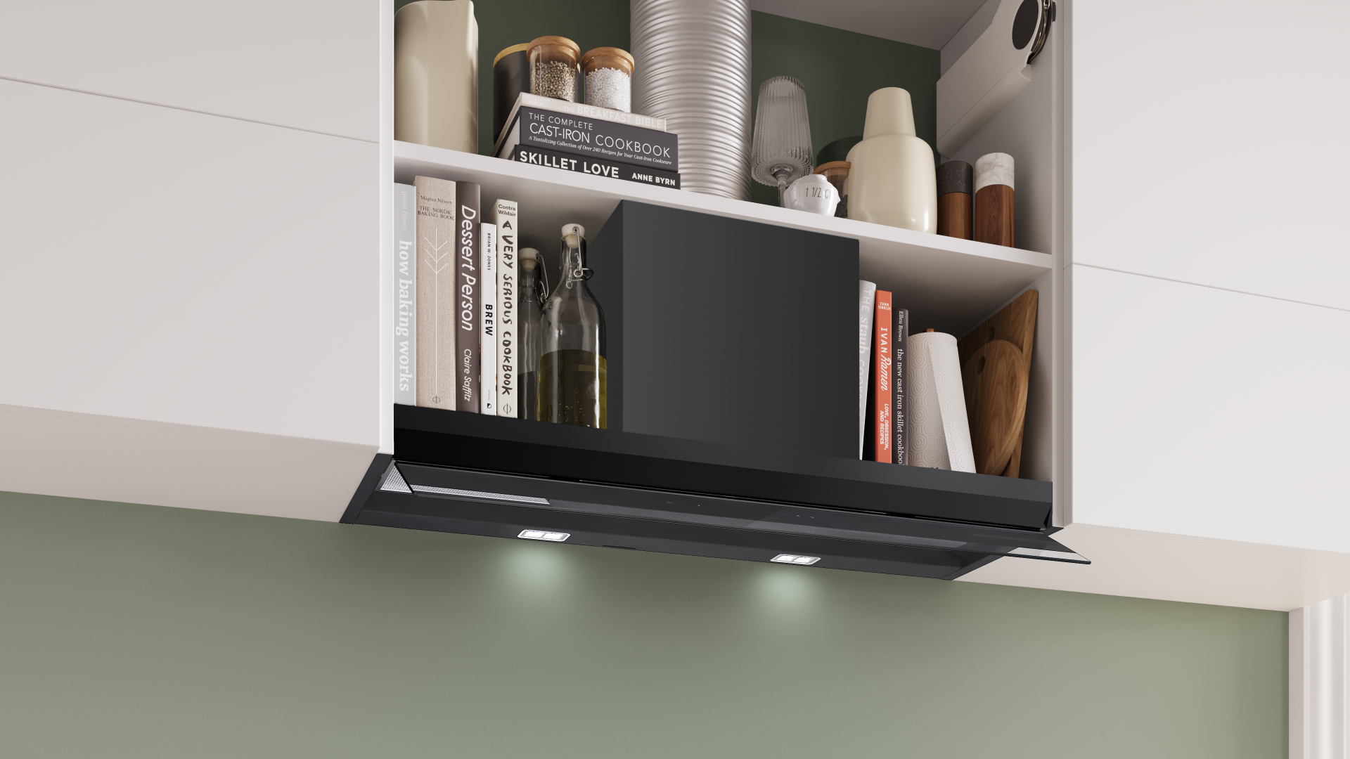 BOSCH SERIE 6 geïntegreerde dampkap - 90cm - DBB97DP60