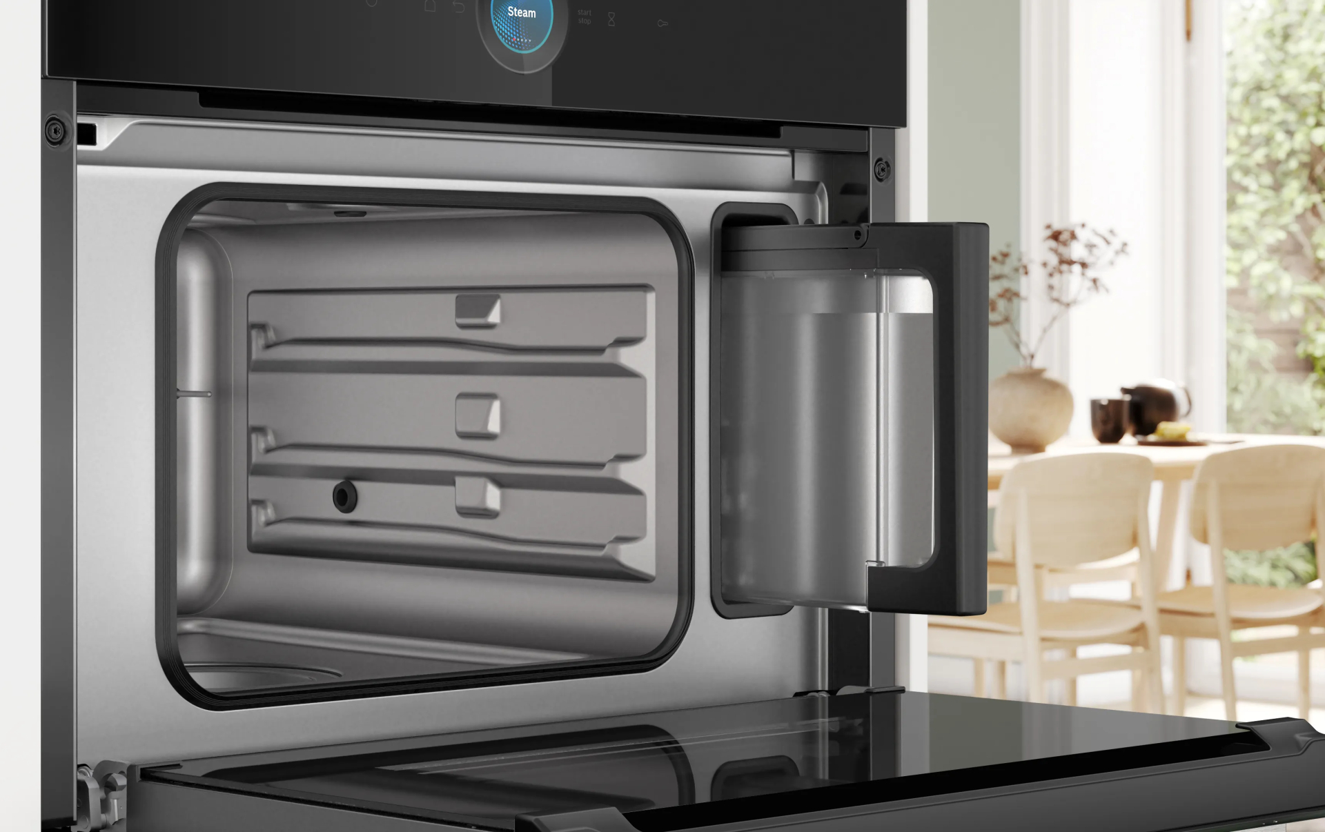 BOSCH SERIE 8 stoomoven - 45cm - CDG714XB1