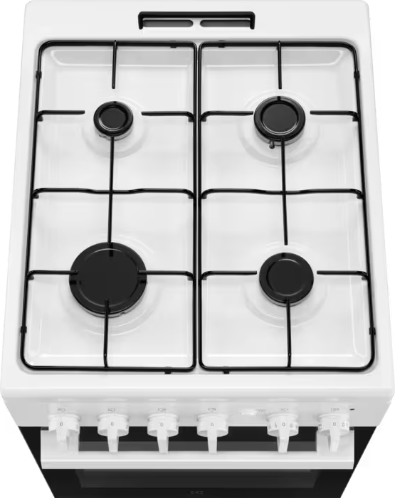 ELECTROLUX fornuis met gaskookplaat - LKG500013W