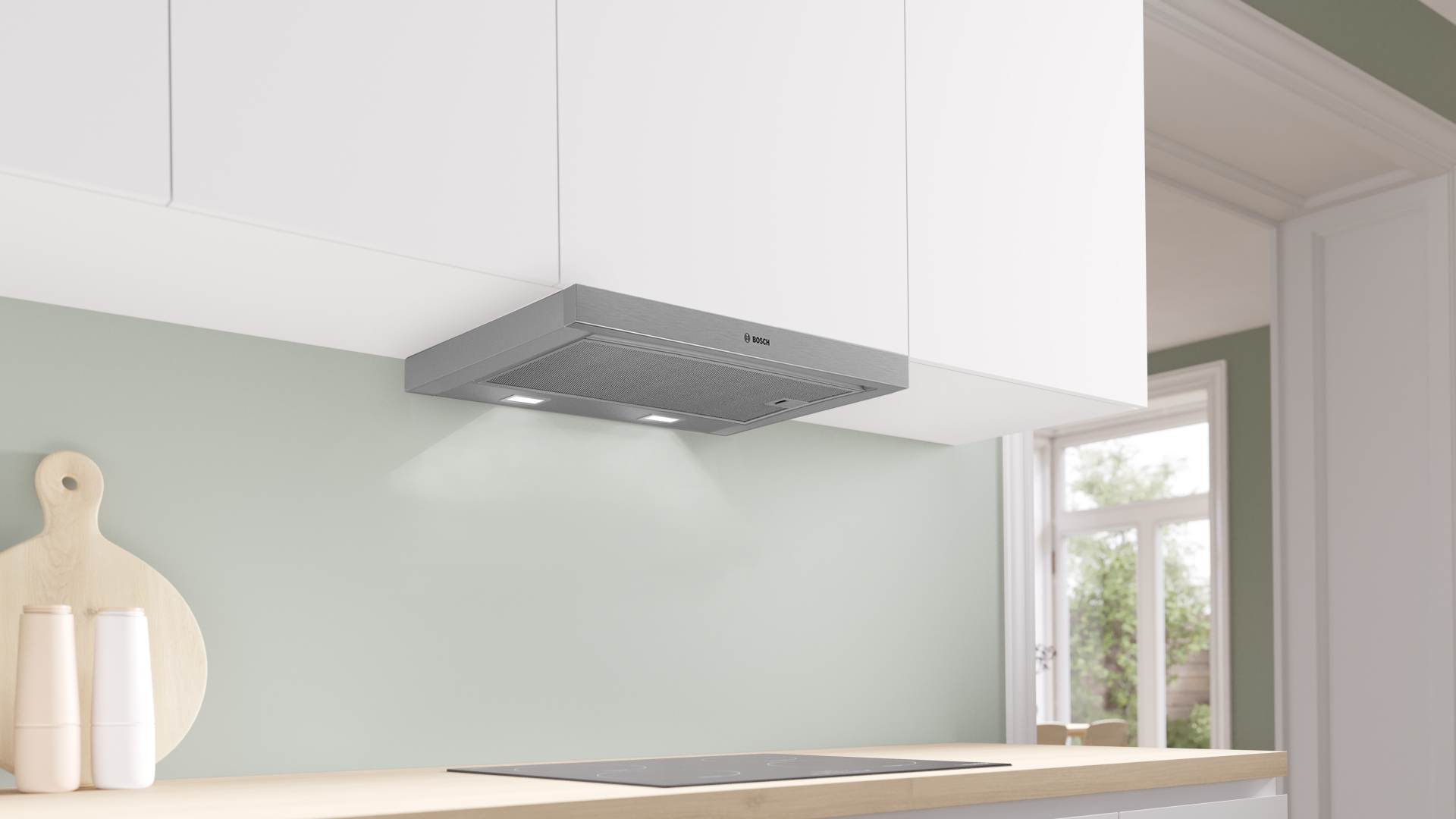 BOSCH SERIE 4 telescopische dampkap - 60cm - DFM064A52
