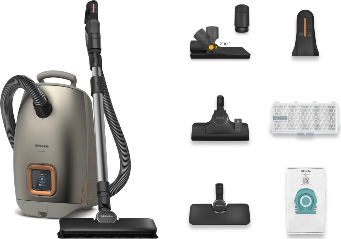 MIELE GUARD stofzuiger met zak - GUARDL1COMFORTTITANIUMPFCE