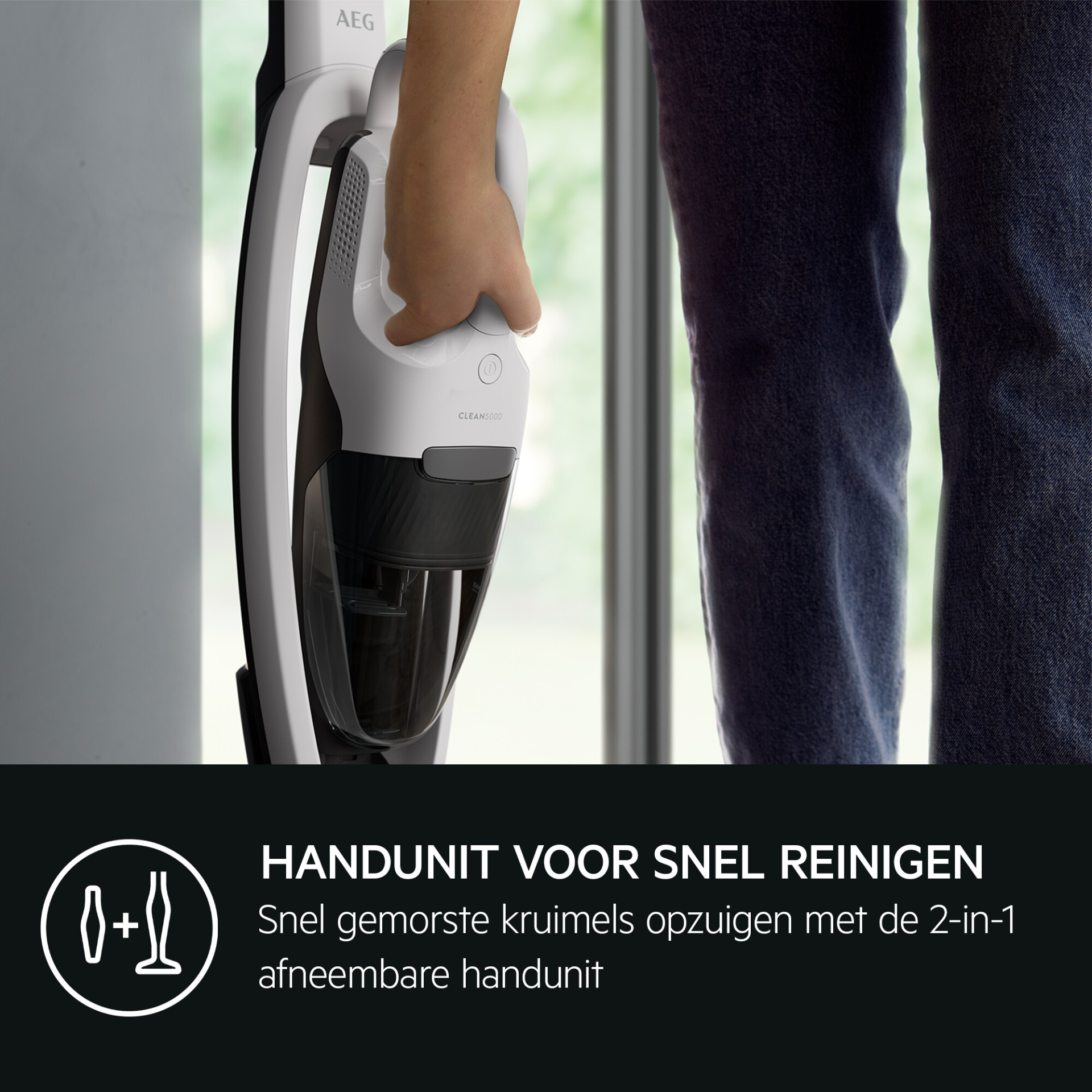 AEG CLEAN 5000 steelstofzuiger - AS52CB18SH