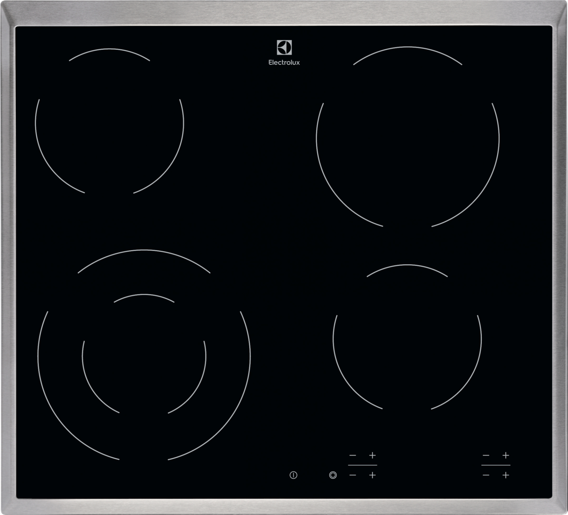 ELECTROLUX 300 vitrokeramische kookplaat - 58cm - EHF6241XOK