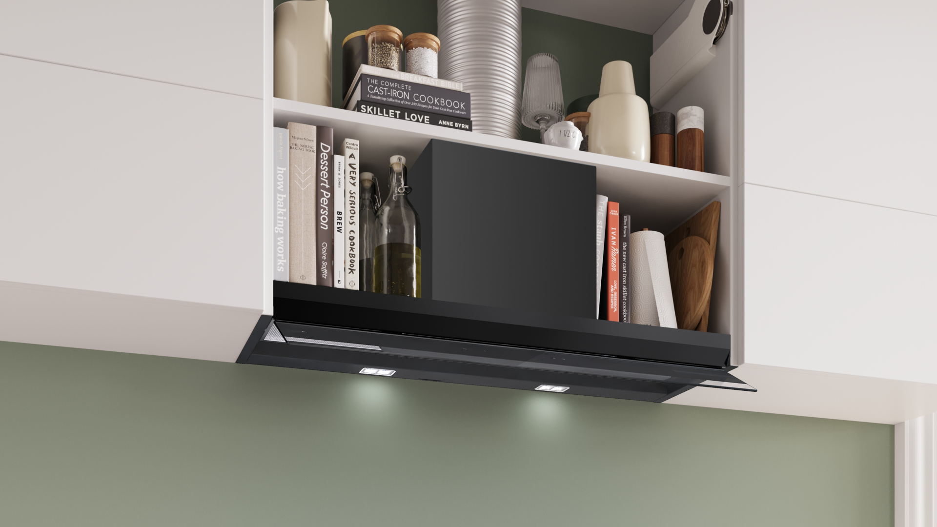 BOSCH SERIE 6 geïntegreerde dampkap - 90cm - DBB97DP65