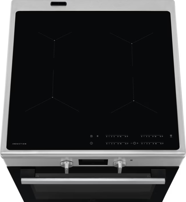 AEG fornuis met inductie kookplaat - 60cm - CIB6646ABM