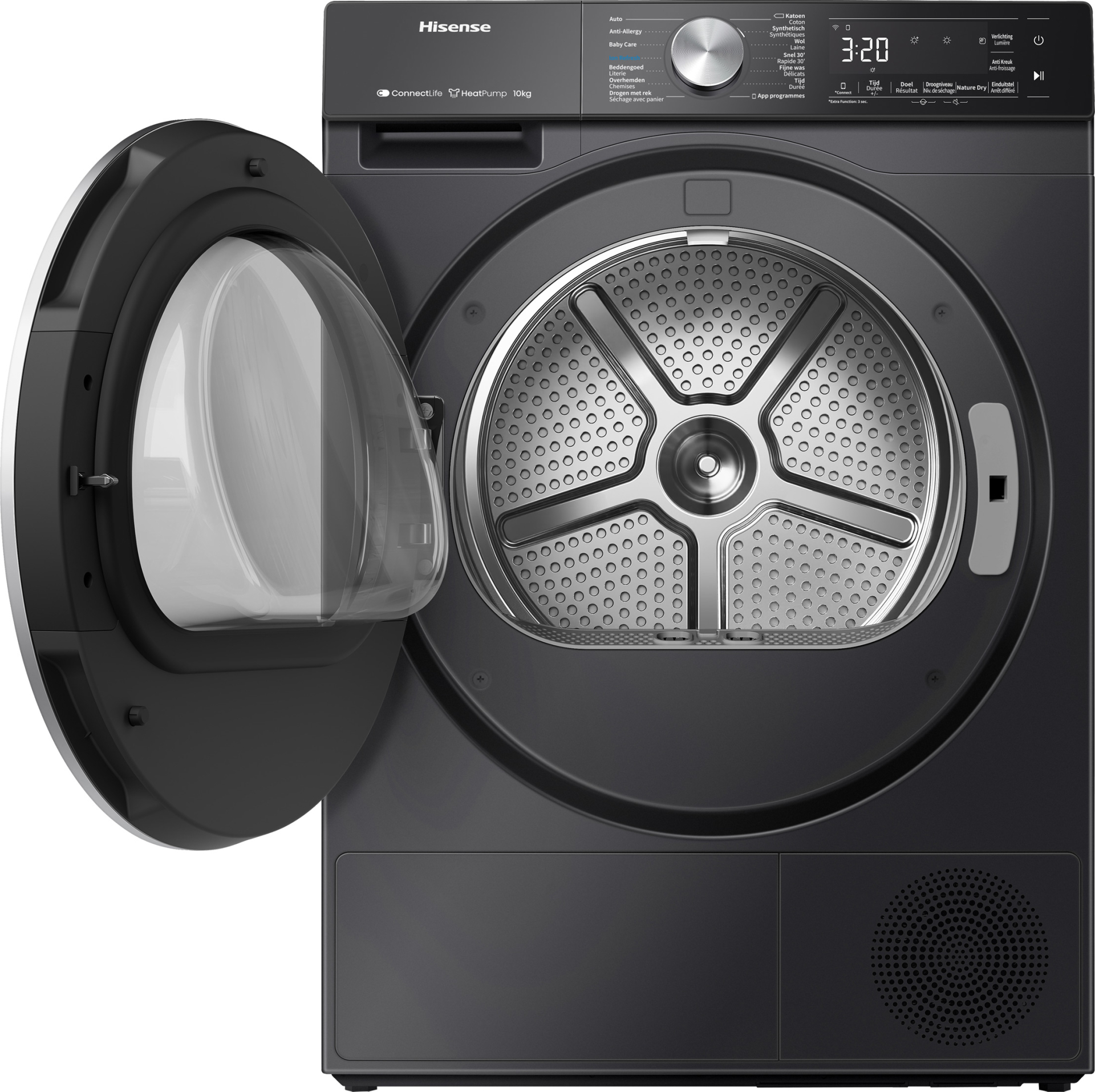 HISENSE droogkast - warmtepomp - DH5S102BB