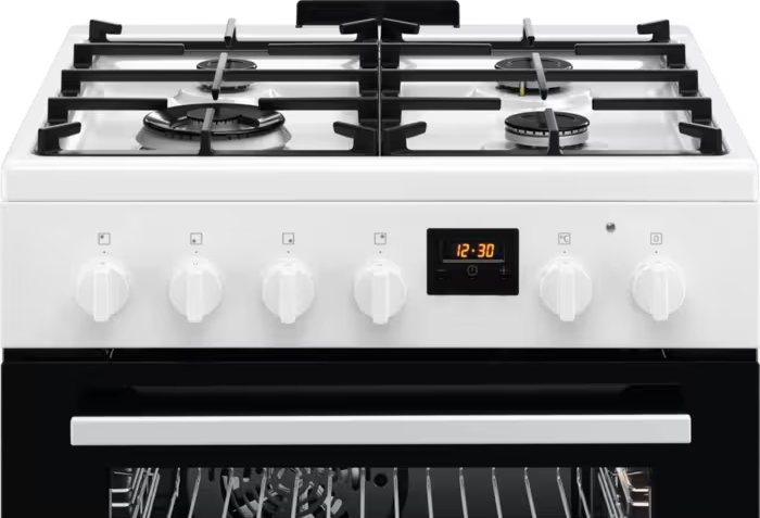 AEG fornuis met gaskookplaat - 60cm - CKB64413BW