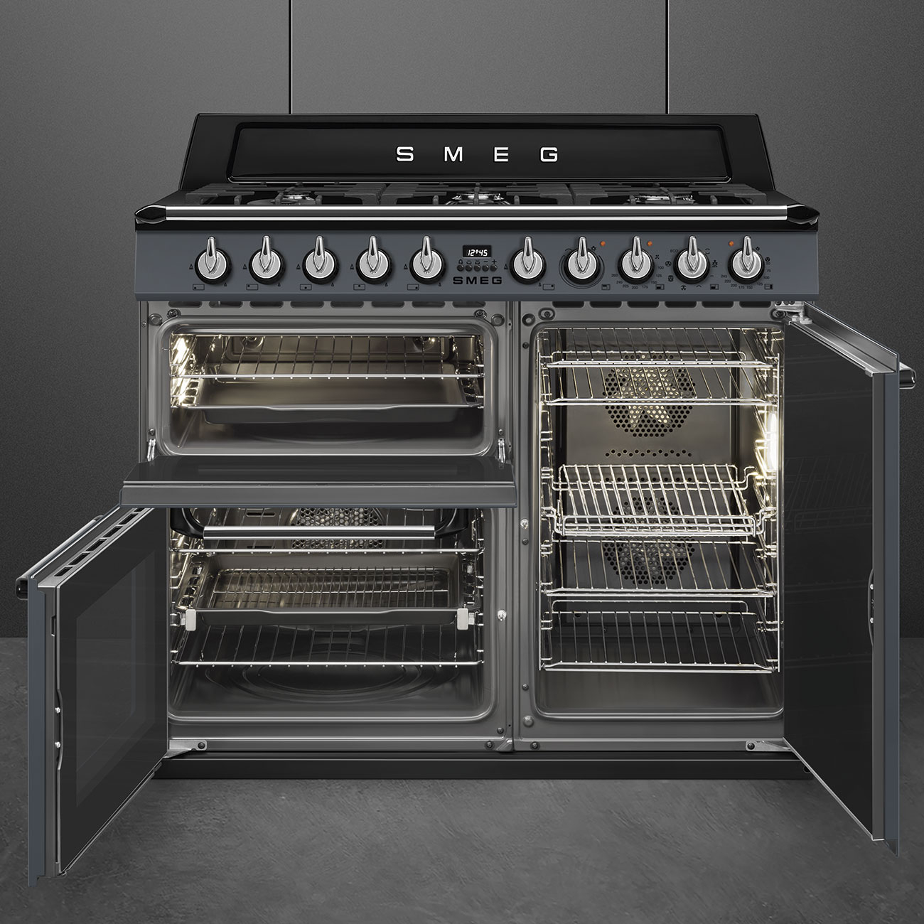 SMEG fornuis met gaskookplaat - 100cm - TR103GR