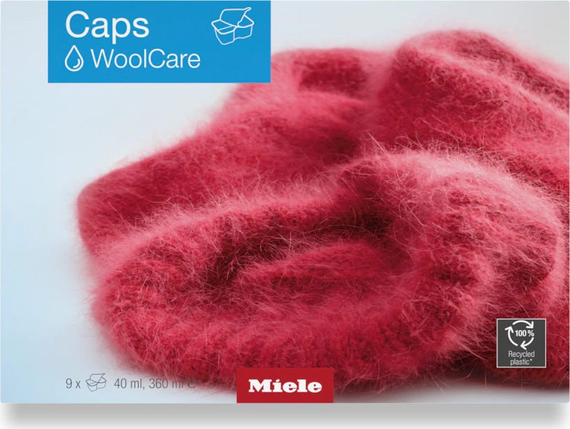 MIELE wasmiddel - CAPSWOOLCARE
