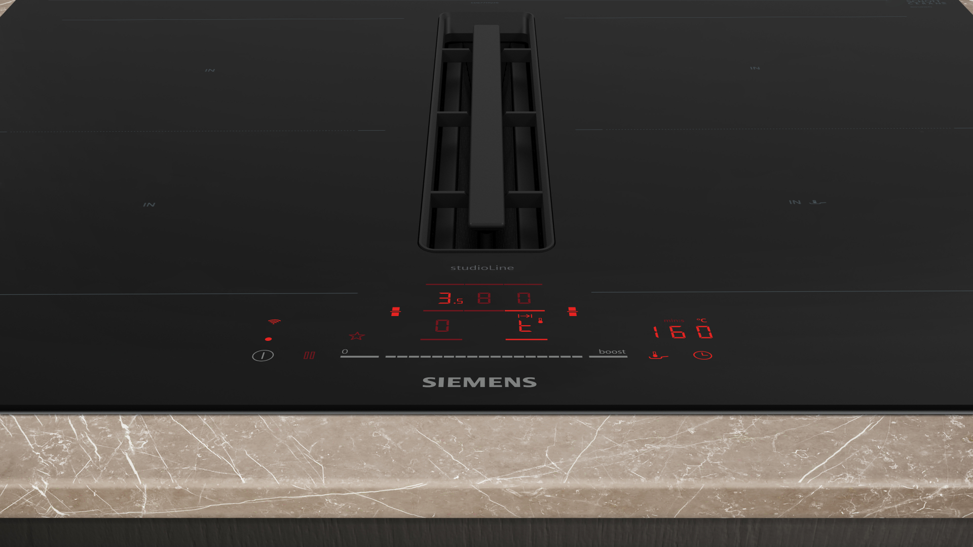 SIEMENS IQ500 kookplaat met afzuiging - 60cm - ED677HQ26E