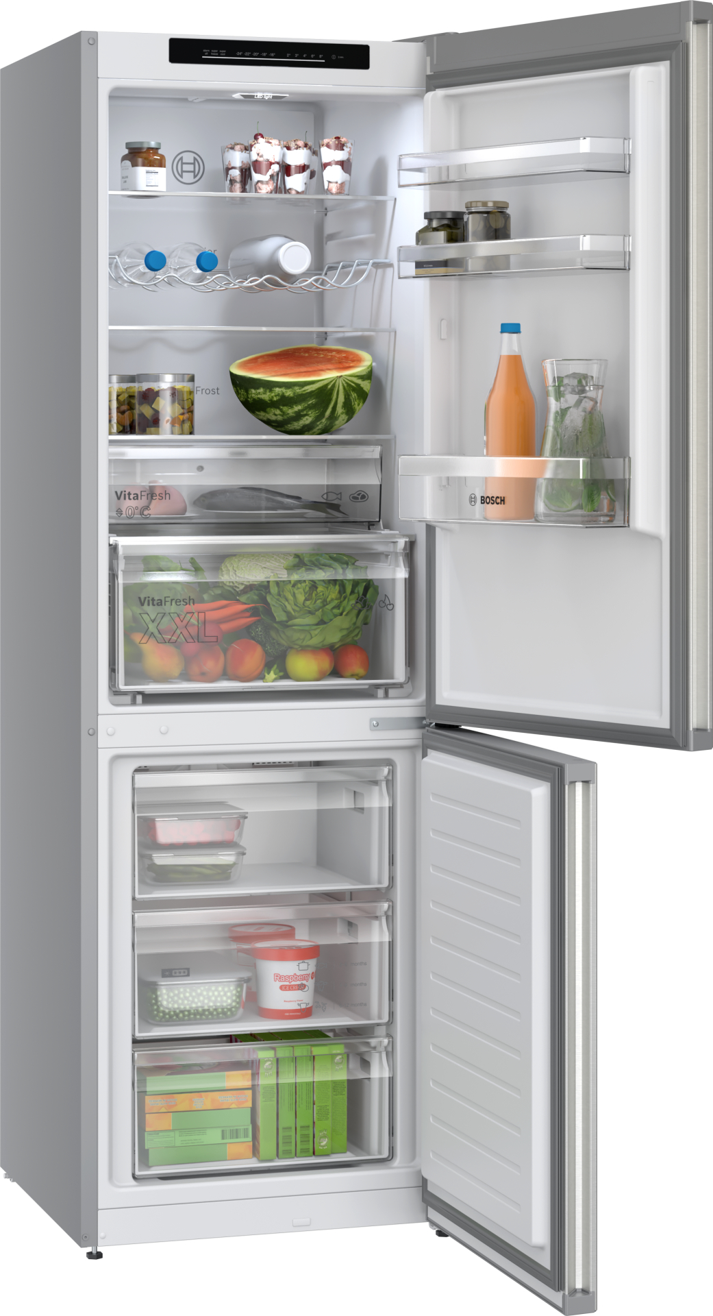 BOSCH Series 4 koel-/vriescombinatie - 186cm - KGN362LAF