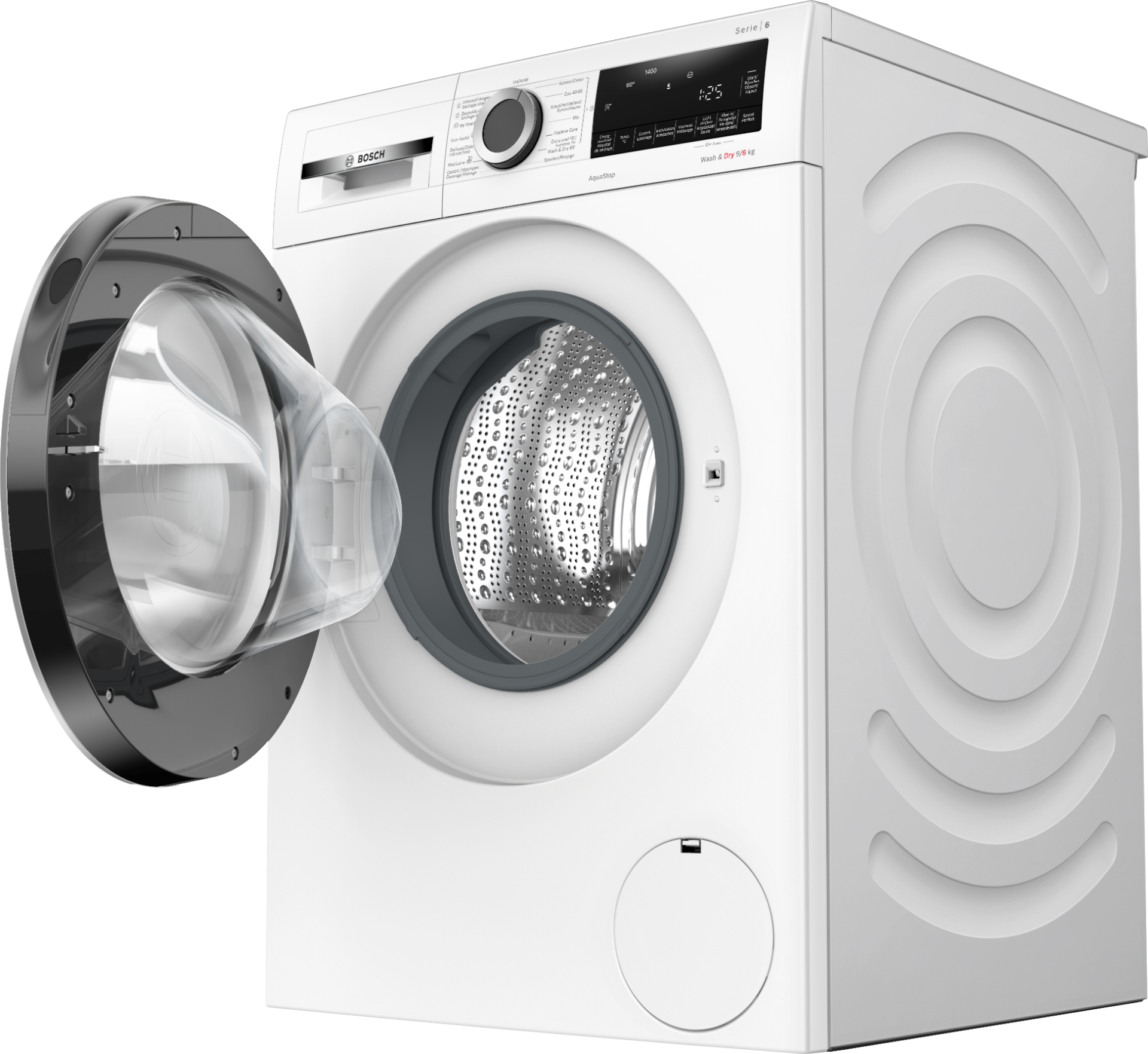 BOSCH Serie 6 was- droogcombinatie - WNG24406FG