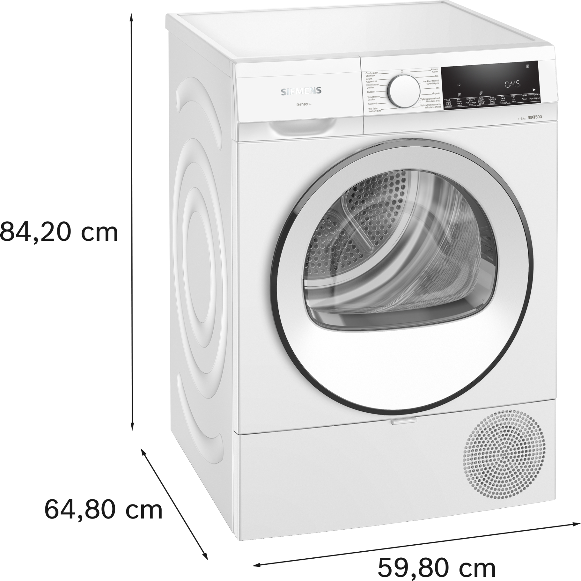 SIEMENS iQ500 droogkast - WQ32G10AFG
